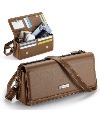 CASEME ME30 MAX | Sac Portefeuille Téléphone 4.0 à 7.5" Marron Clair - photo 50