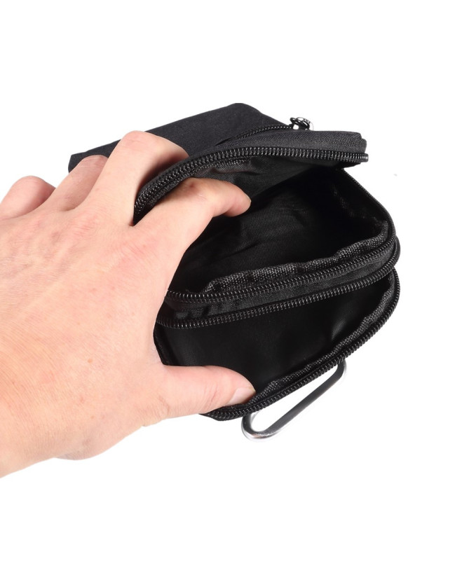 Sacoche Bandoulière Téléphone 7,2 Pouces Toile Déperlante