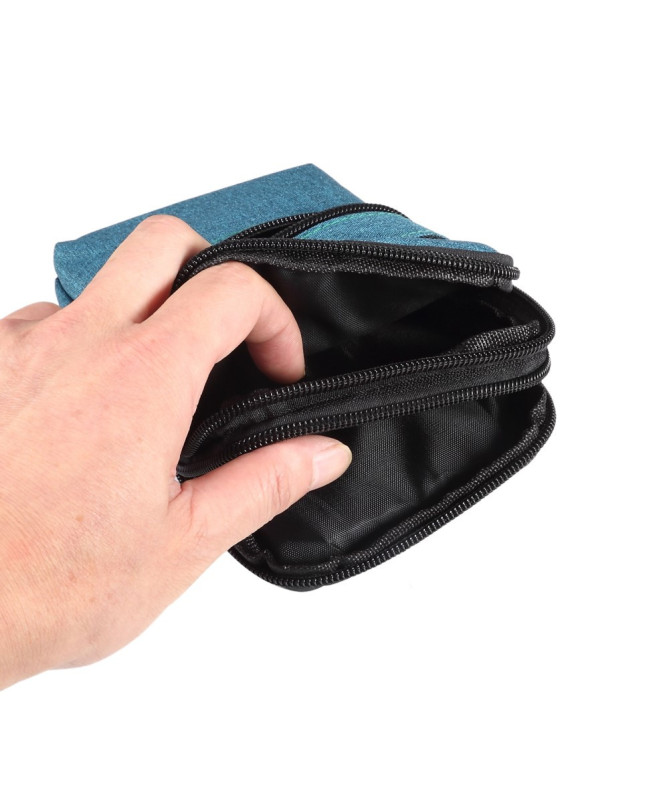 Sacoche Bandoulière Téléphone 7,2 Pouces Toile Déperlante