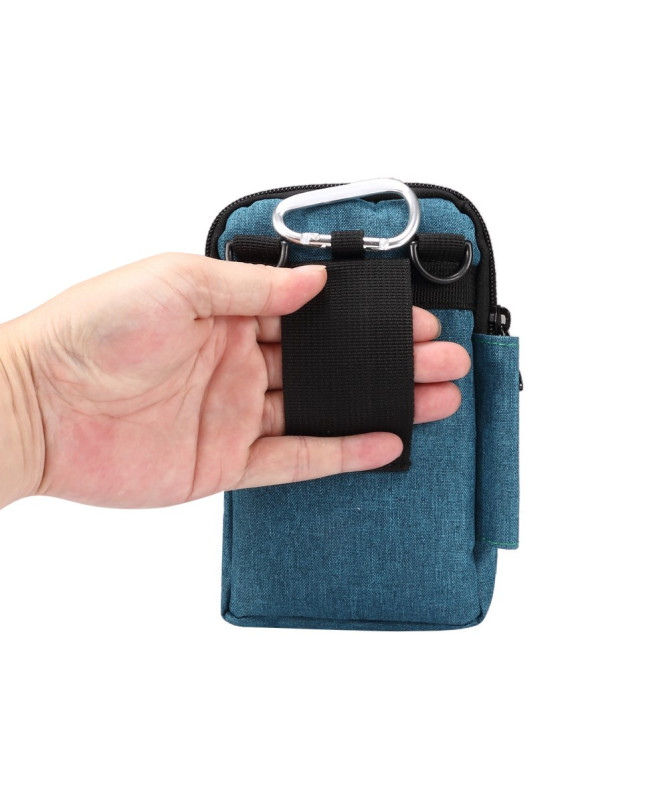 Sacoche Bandoulière Téléphone 7,2 Pouces Toile Déperlante