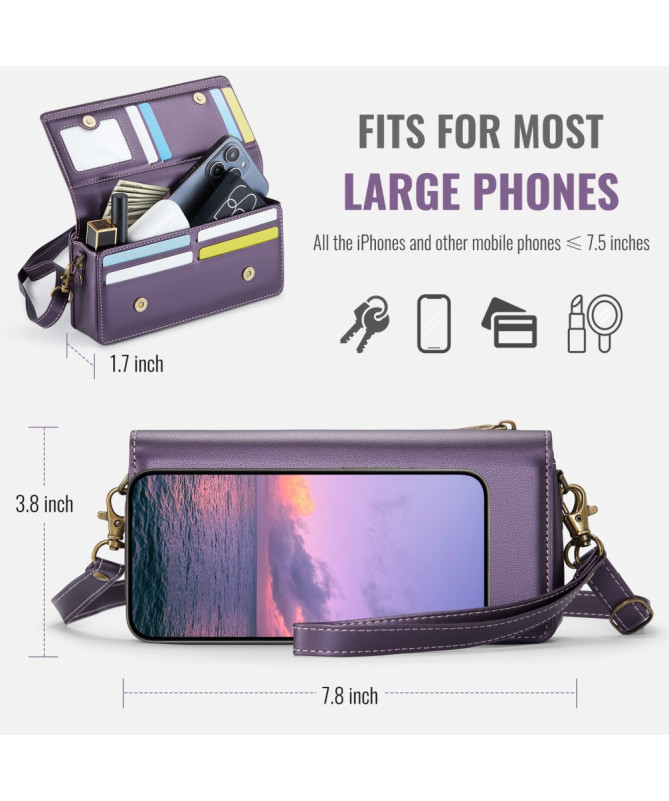 CASEME ME30 MAX | Sac Portefeuille Téléphone 4.0 à 7.5"