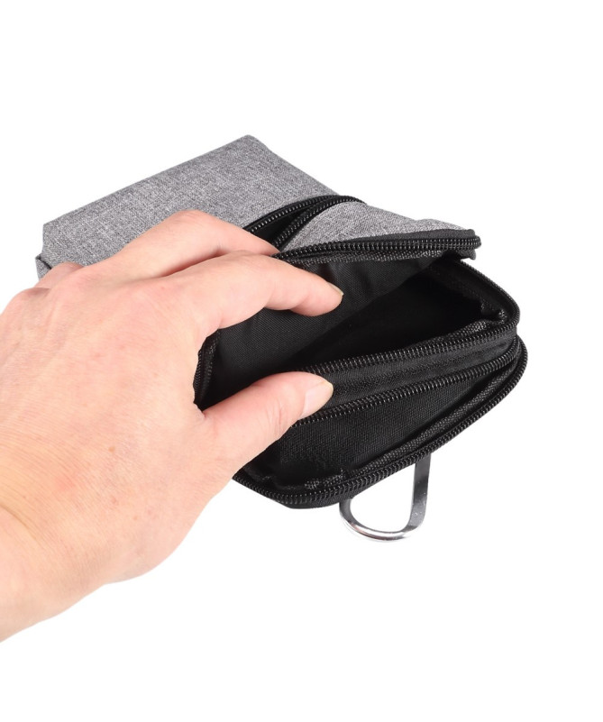 Sacoche Bandoulière Téléphone 7,2 Pouces Toile Déperlante