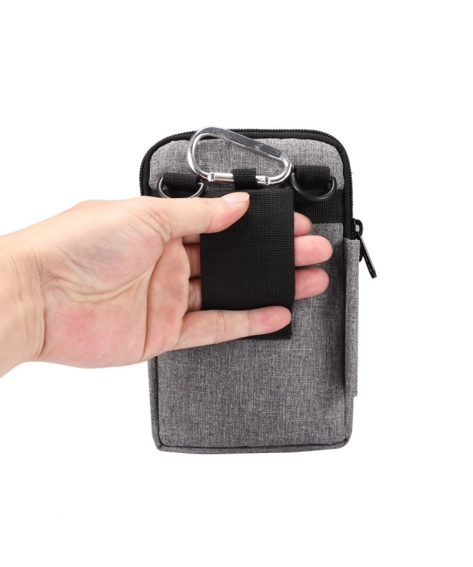 Sacoche Bandoulière Téléphone 7,2 Pouces Toile Déperlante