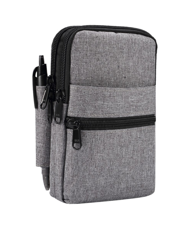 Sacoche Bandoulière Téléphone 7,2 Pouces Toile Déperlante