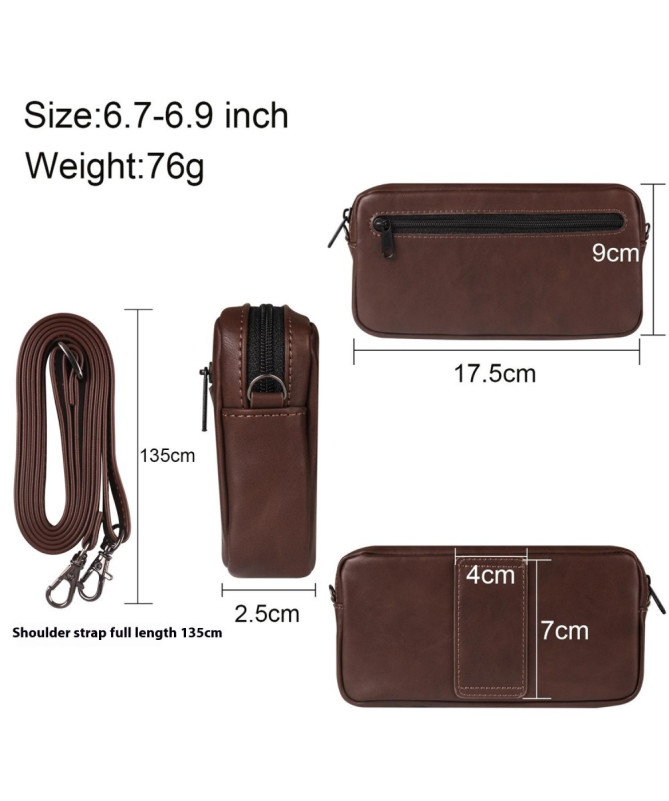 SACOZ | Sac Bandoulière Téléphone 6.7-6.9" Ultra Léger