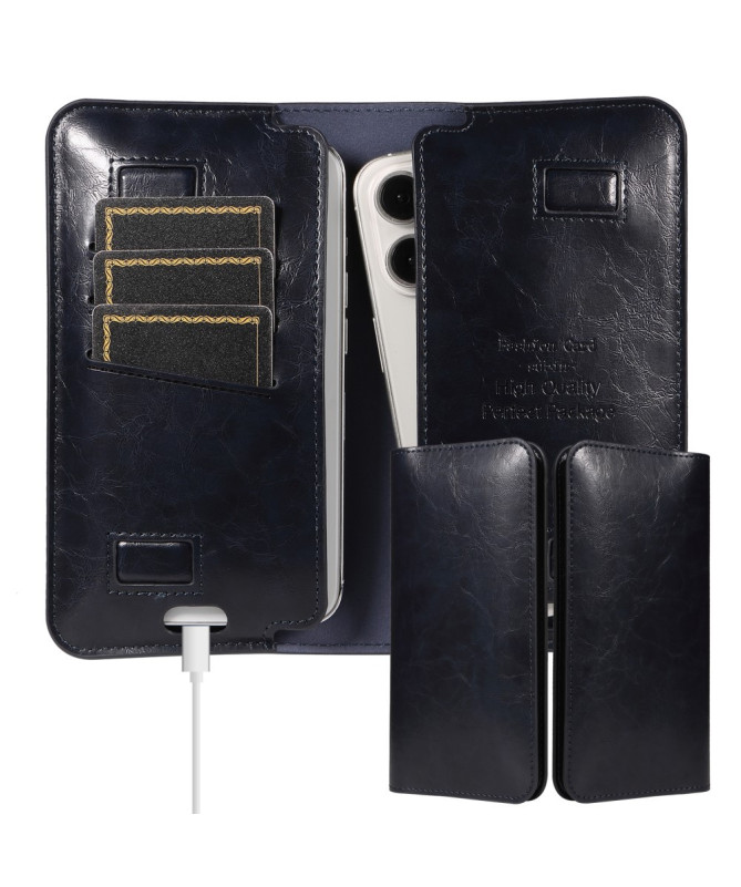 DUOPAK | Housse Universelle Double Téléphone 19 x 11 cm