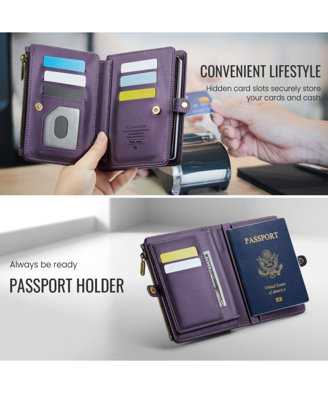 Organiseur de Voyage CASEME Me60 | 11 Cartes + Passeport