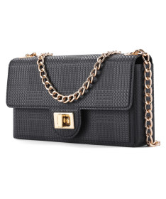 CHAINETTE | Sac Téléphone & Maquillage à Chaîne Dorée