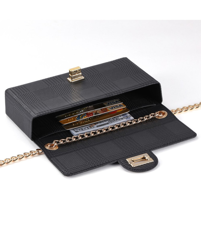 CHAINETTE | Sac Téléphone & Maquillage à Chaîne Dorée