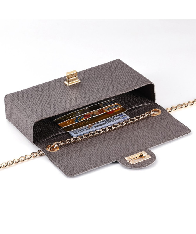 CHAINETTE | Sac Téléphone & Maquillage à Chaîne Dorée