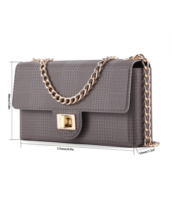 CHAINETTE | Sac Téléphone & Maquillage à Chaîne Dorée