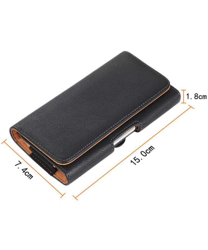 CLIPPER S | Étui Ceinture Horizontal 15 × 7,4 cm