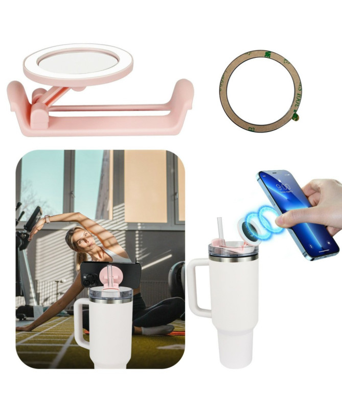Support Magnétique Téléphone pour Gobelet