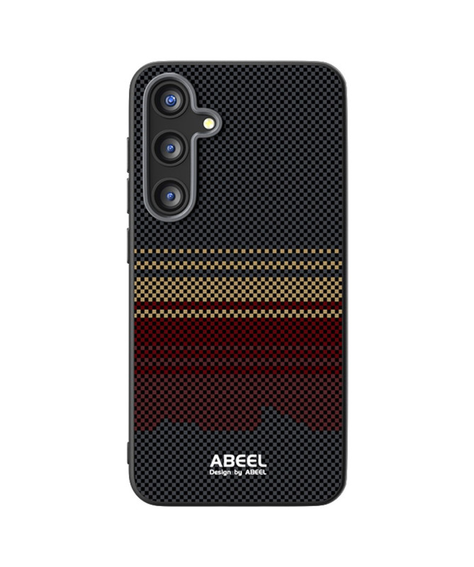 Coque Samsung Galaxy S25 Plus Lignes Bordeau & Or