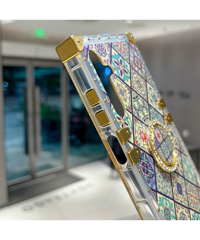 Coque Samsung Galaxy S25 Plus Ethnic avec Anneau