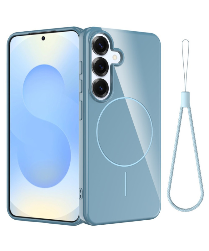 Coque Samsung Galaxy S25 Plus Magnétique avec Lanière
