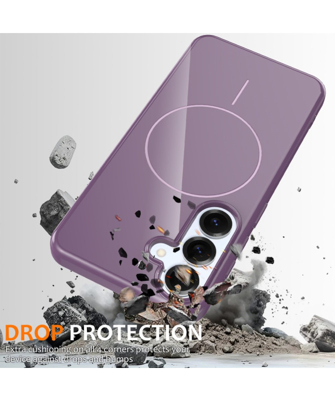 Coque Samsung Galaxy S25 Plus Magnétique avec Lanière