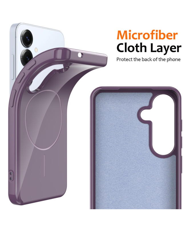 Coque Samsung Galaxy S25 Plus Magnétique avec Lanière