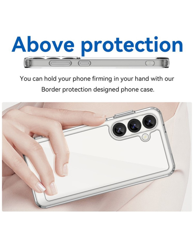 Coque Samsung Galaxy S25 Plus avec Verre Trempé | Cristalline