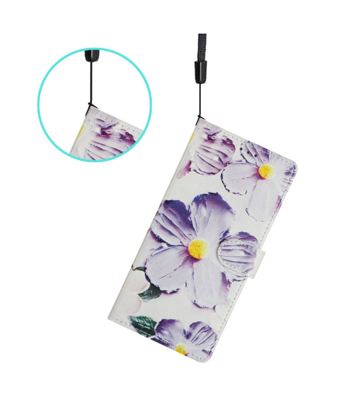 Housse Samsung Galaxy S25 Plus | Fleurs Lavande