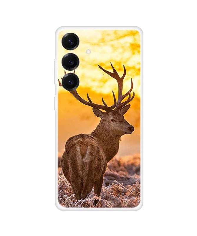 Coque Samsung Galaxy S25 Plus Cerf au lever du jour