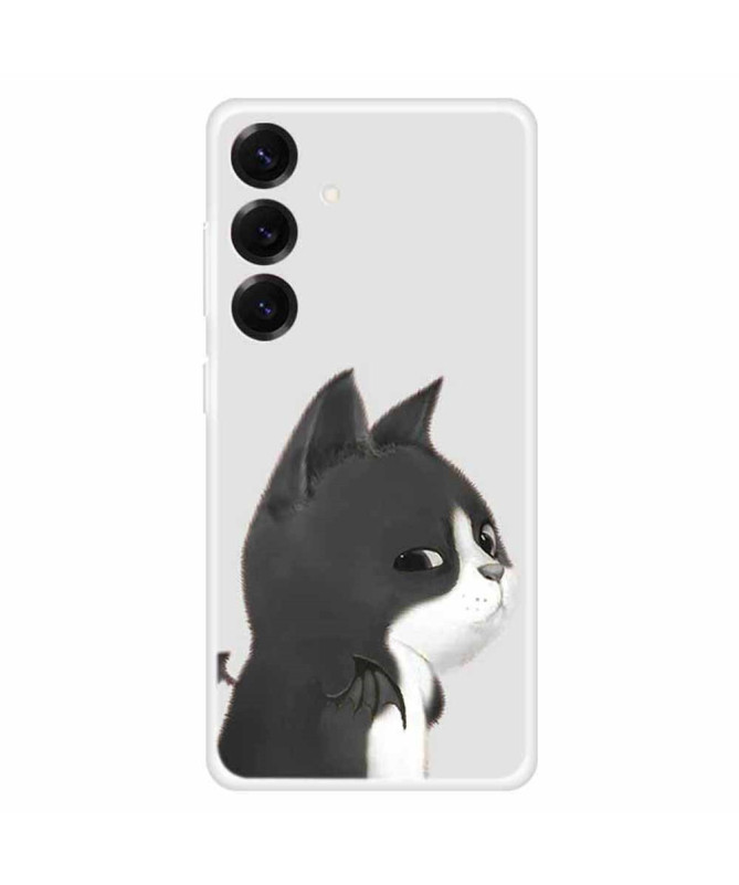 Coque Samsung Galaxy S25 Plus Petit Chat Diabolique | SHADE
