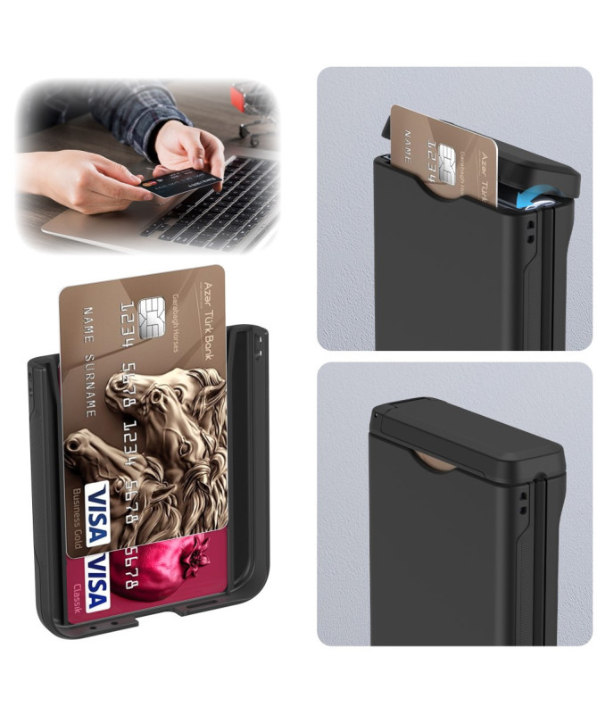Coque Samsung Galaxy Z Flip 7 FE / Z Flip 6 Porte-Cartes et Béquille |