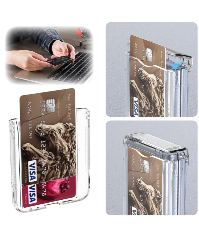 Coque Samsung Galaxy Z Flip 7 FE / Z Flip 6 Porte-Cartes et Béquille |