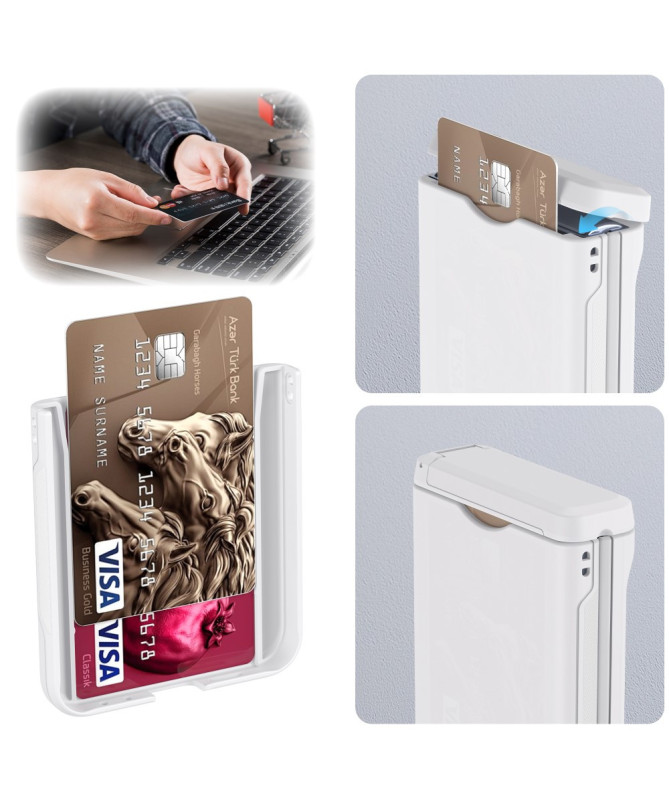 Coque Samsung Galaxy Z Flip 7 FE / Z Flip 6 Porte-Cartes et Béquille |