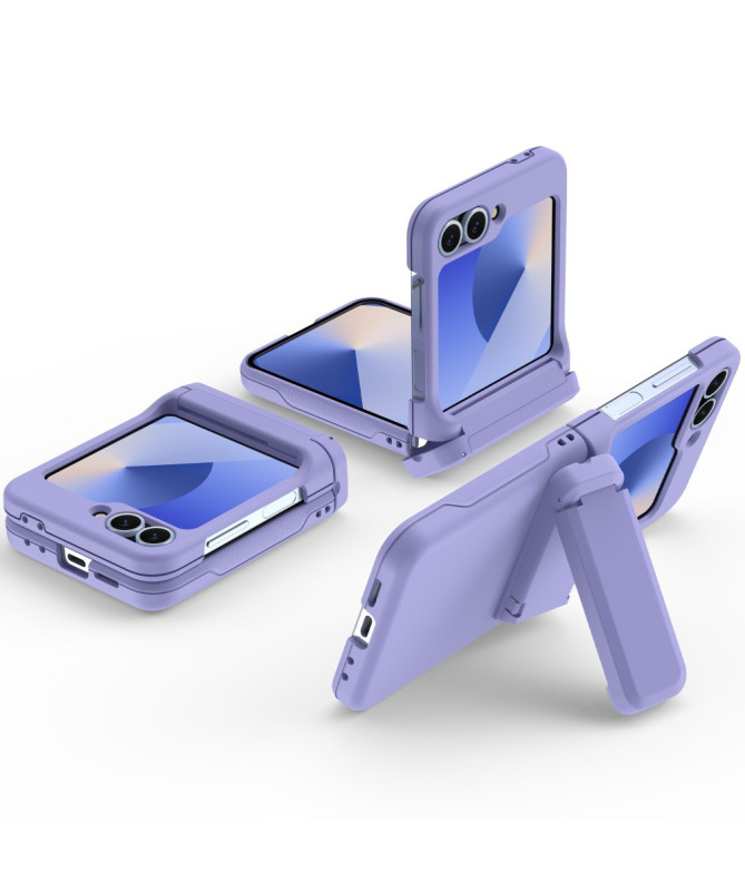 Coque Samsung Galaxy Z Flip 7 FE / Z Flip 6 Porte-Cartes et Béquille |