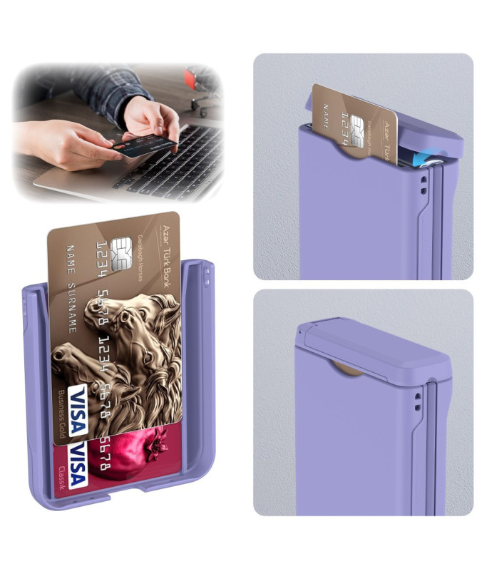 Coque Samsung Galaxy Z Flip 7 FE / Z Flip 6 Porte-Cartes et Béquille |