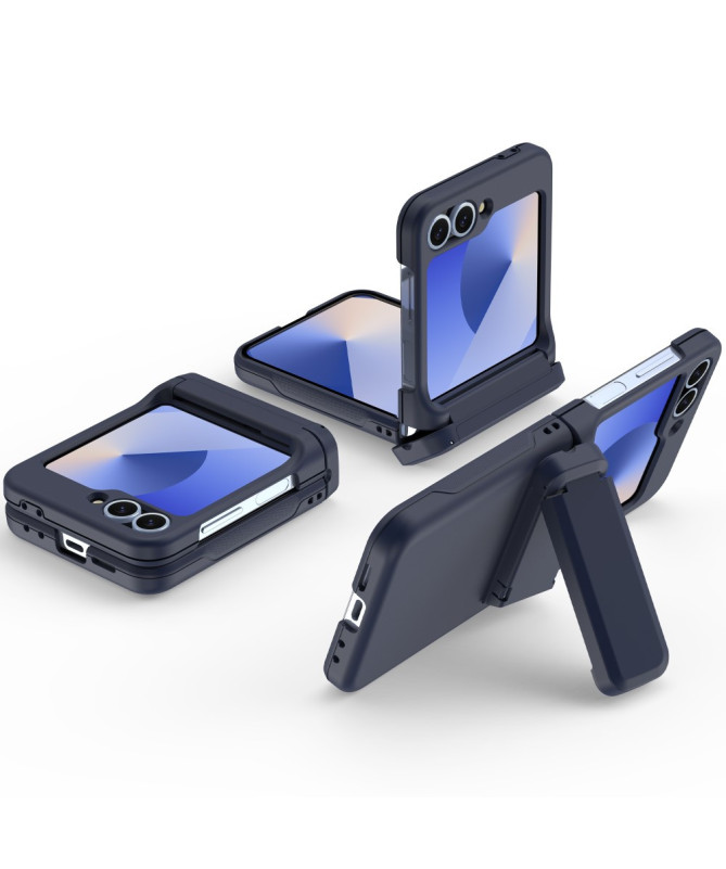 Coque Samsung Galaxy Z Flip 7 FE / Z Flip 6 Porte-Cartes et Béquille |