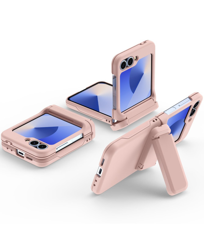 Coque Samsung Galaxy Z Flip 7 FE / Z Flip 6 Porte-Cartes et Béquille |