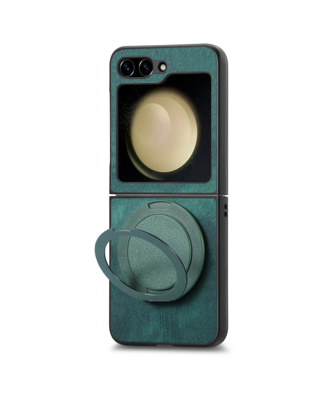 Coque Samsung Galaxy Z Flip 7 FE / Z Flip 6 avec Anneau Rotatif Effet 