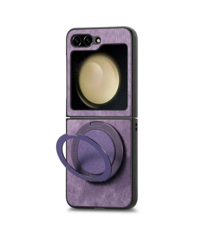 Coque Samsung Galaxy Z Flip 7 FE / Z Flip 6 avec Anneau Rotatif Effet 