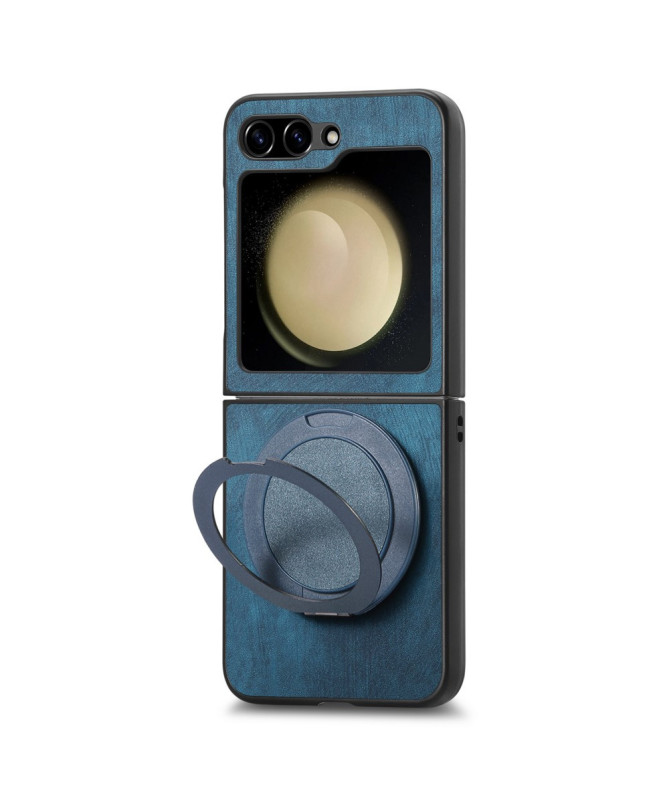 Coque Samsung Galaxy Z Flip 7 FE / Z Flip 6 avec Anneau Rotatif Effet 