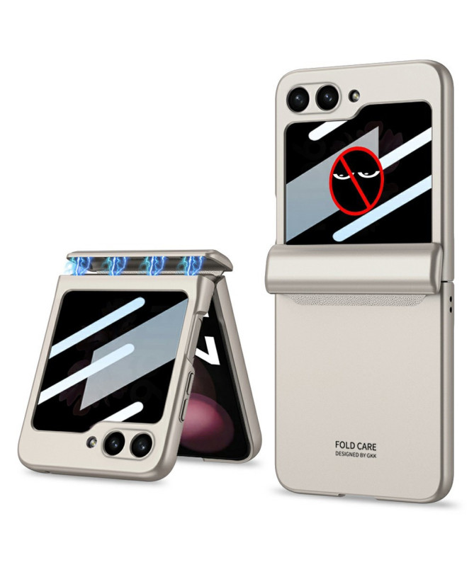 Coque Samsung Galaxy Z Flip 7 FE / Z Flip 6 Anti-Espion avec Charnière