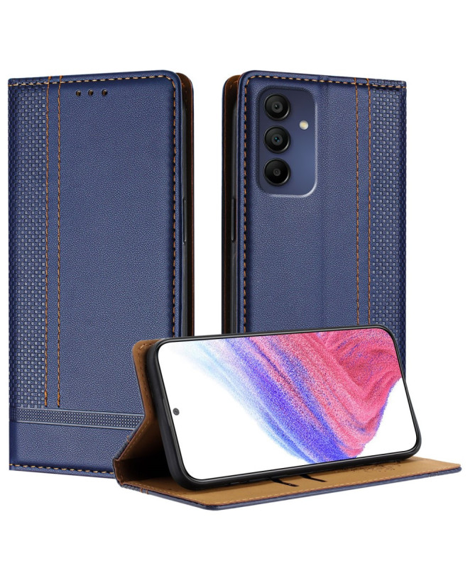 Housse Samsung Galaxy A16 (4G/5G) Lignes Structurées avec Porte-Cartes