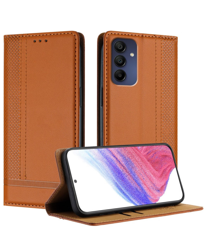 Housse Samsung Galaxy A16 (4G/5G) Lignes Structurées avec Porte-Cartes
