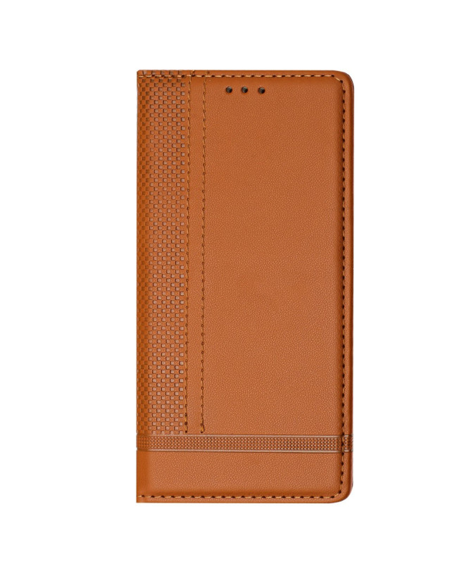 Housse Samsung Galaxy A16 (4G/5G) Lignes Structurées avec Porte-Cartes