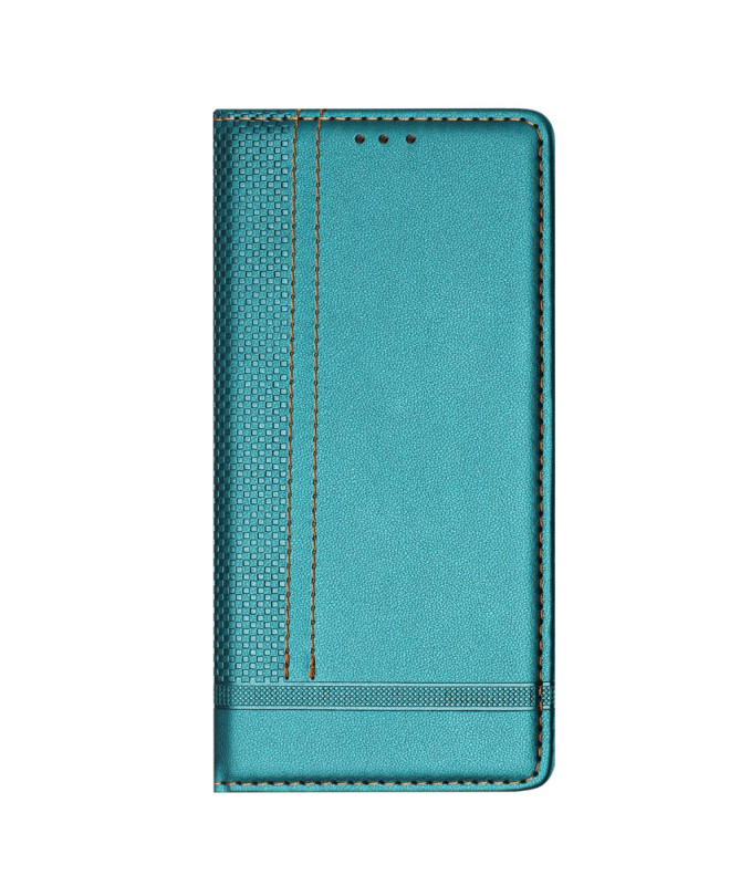 Housse Samsung Galaxy A16 (4G/5G) Lignes Structurées avec Porte-Cartes