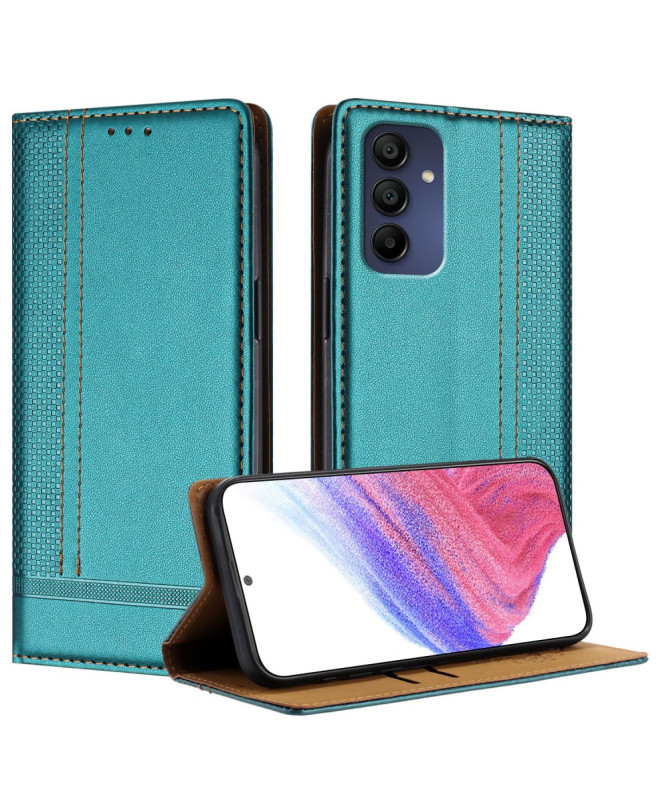 Housse Samsung Galaxy A16 (4G/5G) Lignes Structurées avec Porte-Cartes
