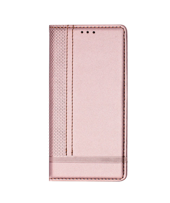 Housse Samsung Galaxy A16 (4G/5G) Lignes Structurées avec Porte-Cartes