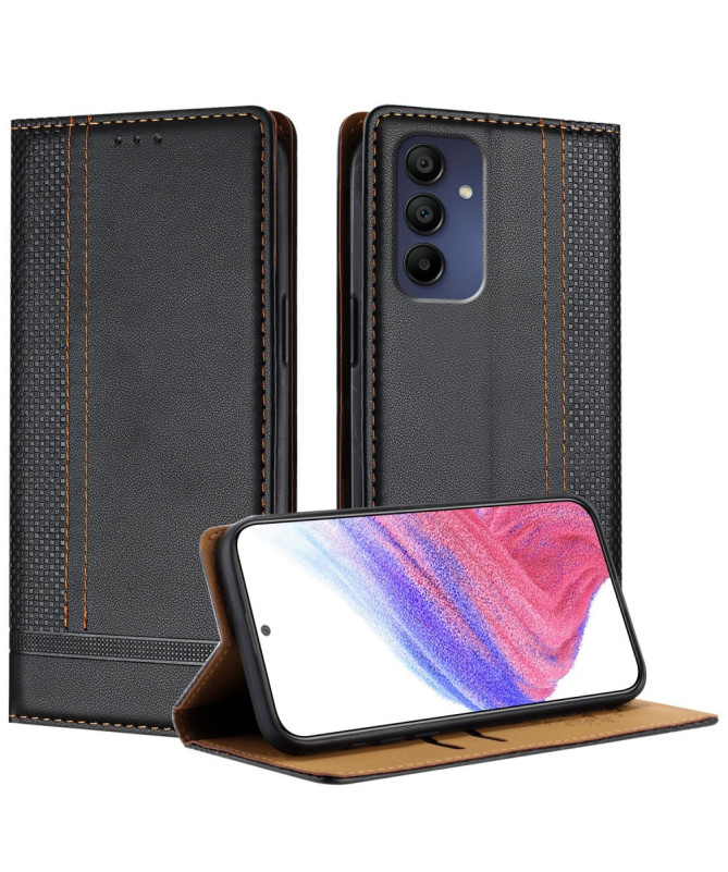 Housse Samsung Galaxy A16 (4G/5G) Lignes Structurées avec Porte-Cartes