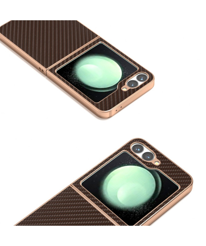 Coque Samsung Galaxy Z Flip 7 FE / Z Flip 6 fibre tressée | NAYVO