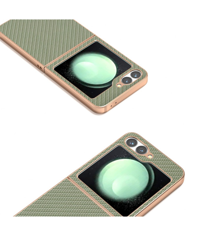 Coque Samsung Galaxy Z Flip 7 FE / Z Flip 6 fibre tressée | NAYVO