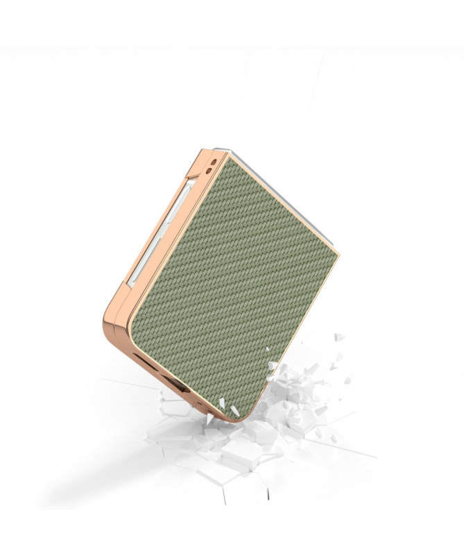 Coque Samsung Galaxy Z Flip 7 FE / Z Flip 6 fibre tressée | NAYVO