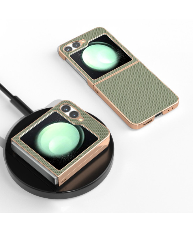 Coque Samsung Galaxy Z Flip 7 FE / Z Flip 6 fibre tressée | NAYVO