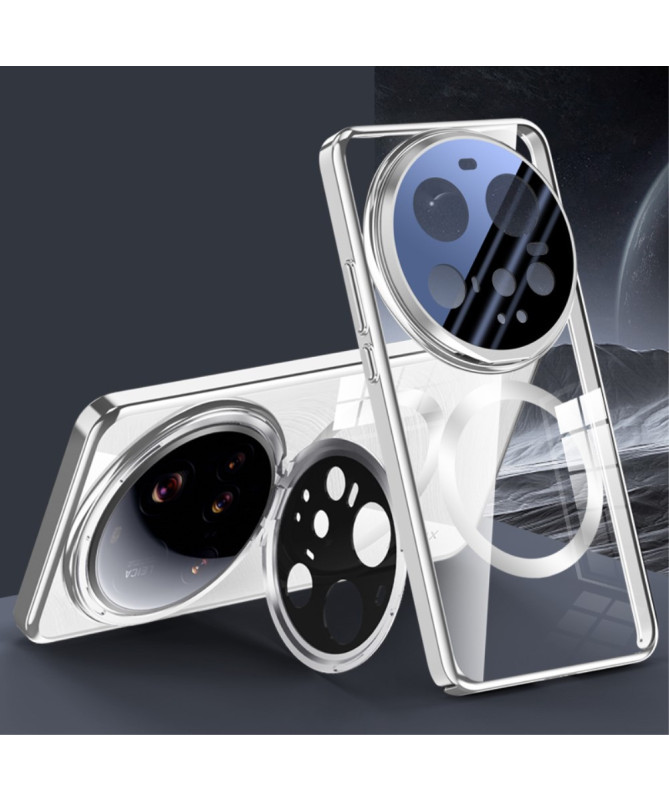 Coque Xiaomi 15 Ultra transparente MagSafe avec support | AEROLENS