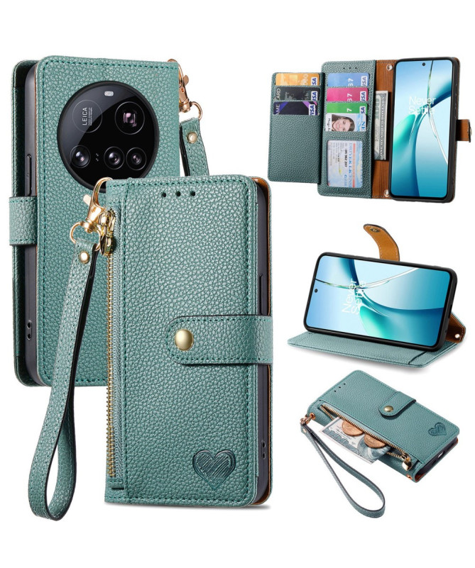 Housse Xiaomi 15 Ultra portefeuille zippée | VEENA